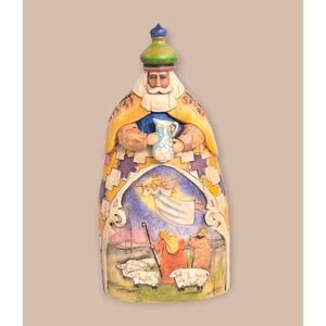 Jim Shore 2004 Nativity Wiseman  Heartwood Creek Figurine Let Every‎ Replacement